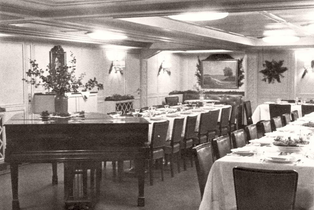 Officers' quarters on Tirpitz, 1941