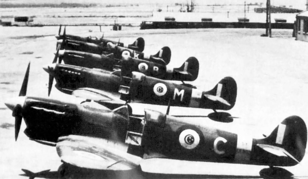 Supermarine Spitfire Mk.Vb Trop REAF White C ER602 Egypt 1946