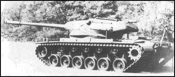 The T54E1 Tank