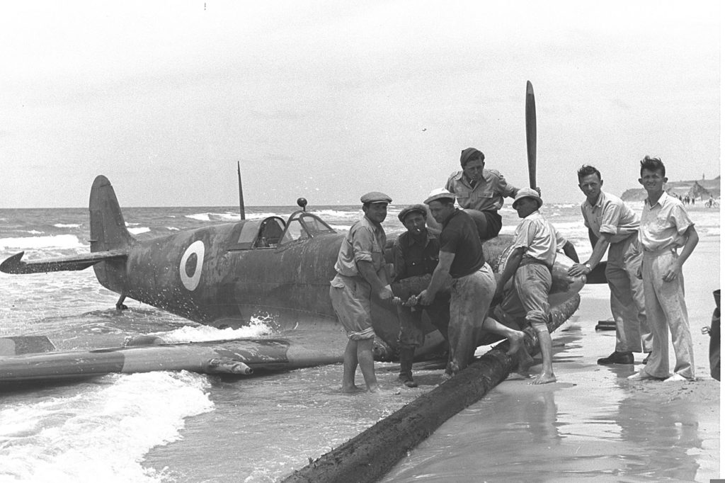 Supermarine Spitfire Mk.IX shot down over Tel-Aviv 1948