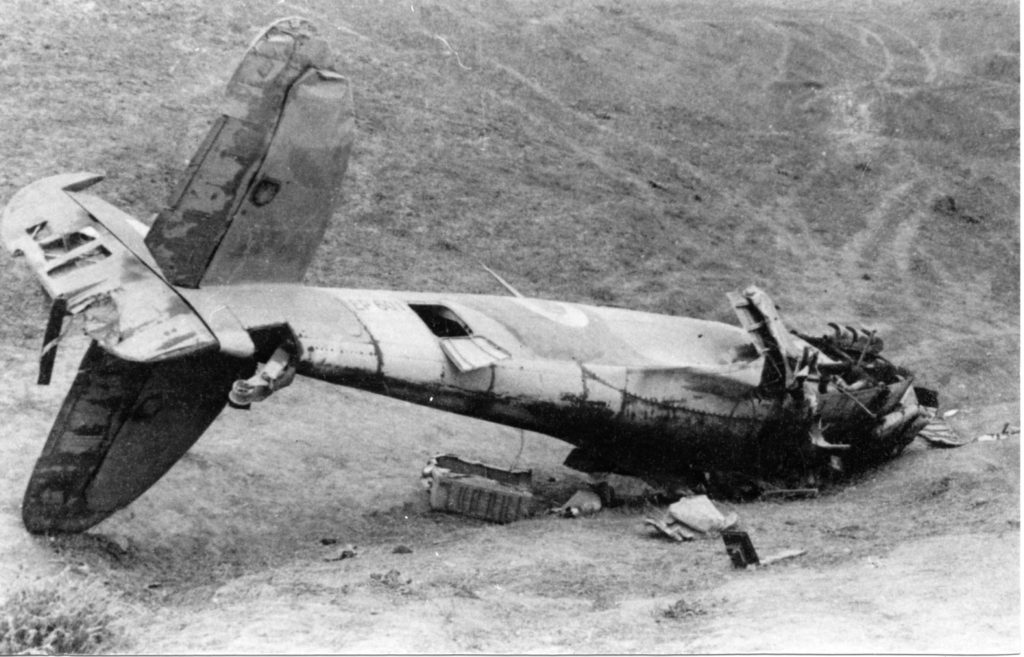 Shot Down REAF Supermarine Spitfire Mk.IX