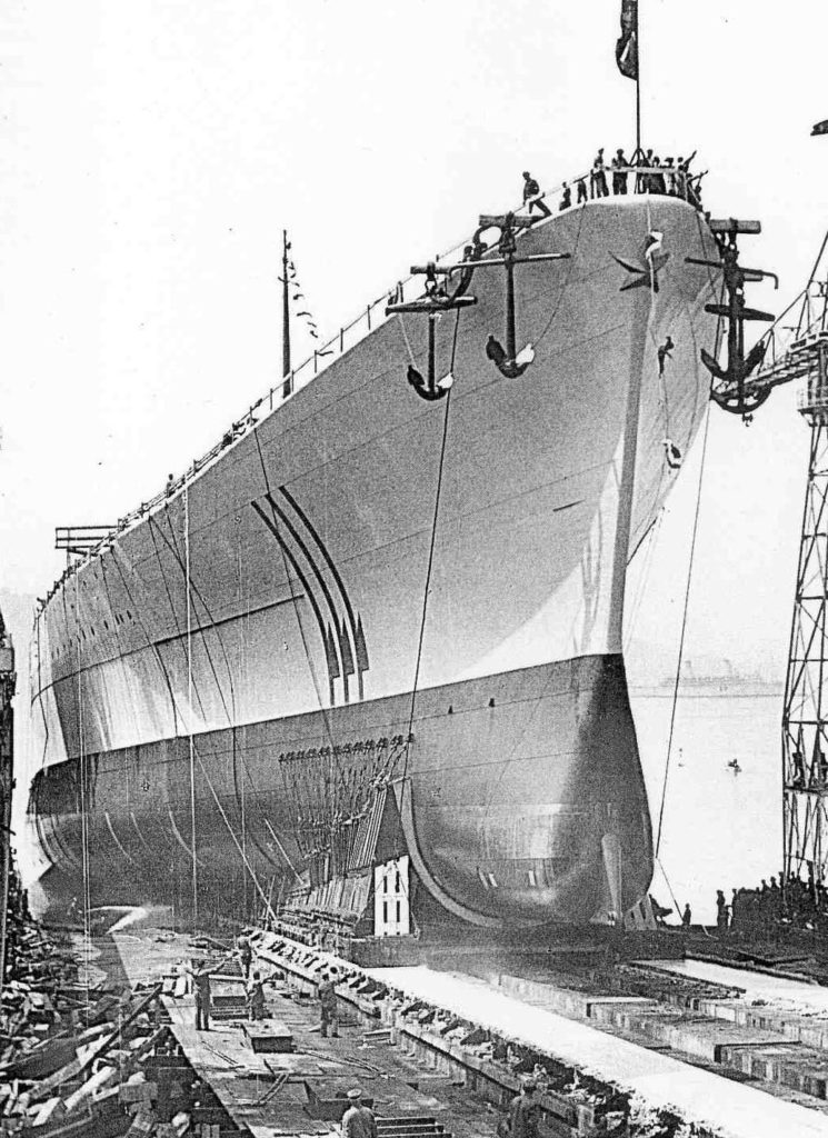 Roma being launched on June 9th 1940