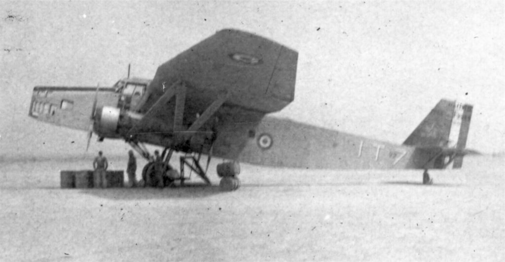 Farman F.222 in Africa during WW II