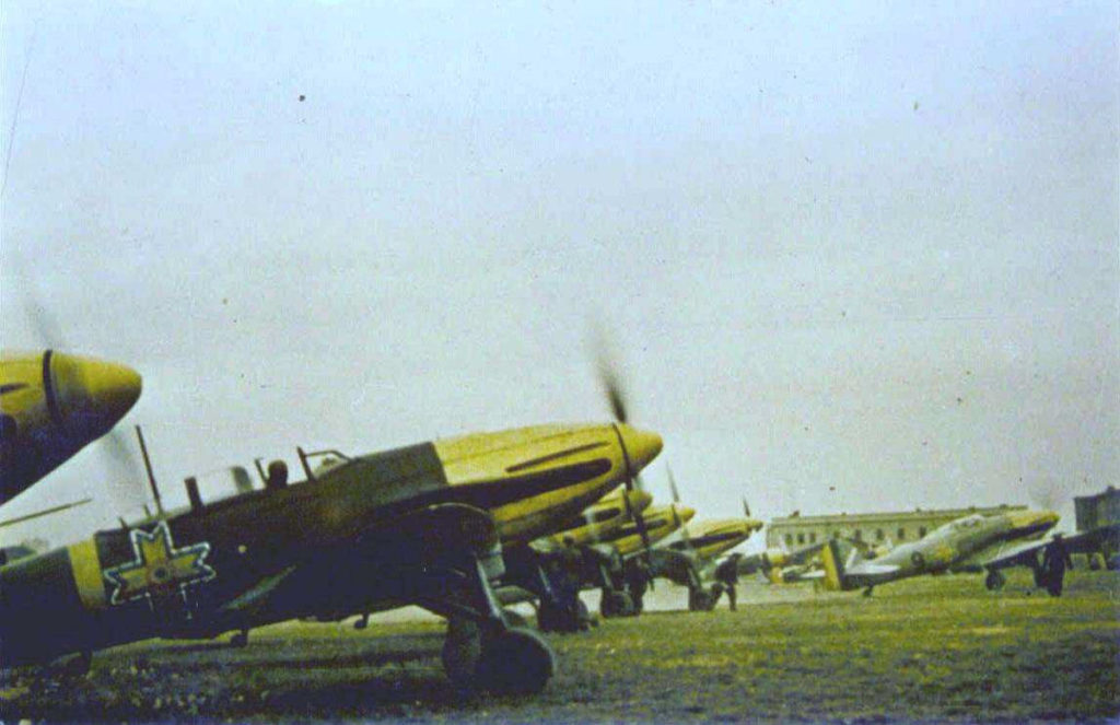 Heinkel He 112 line-up