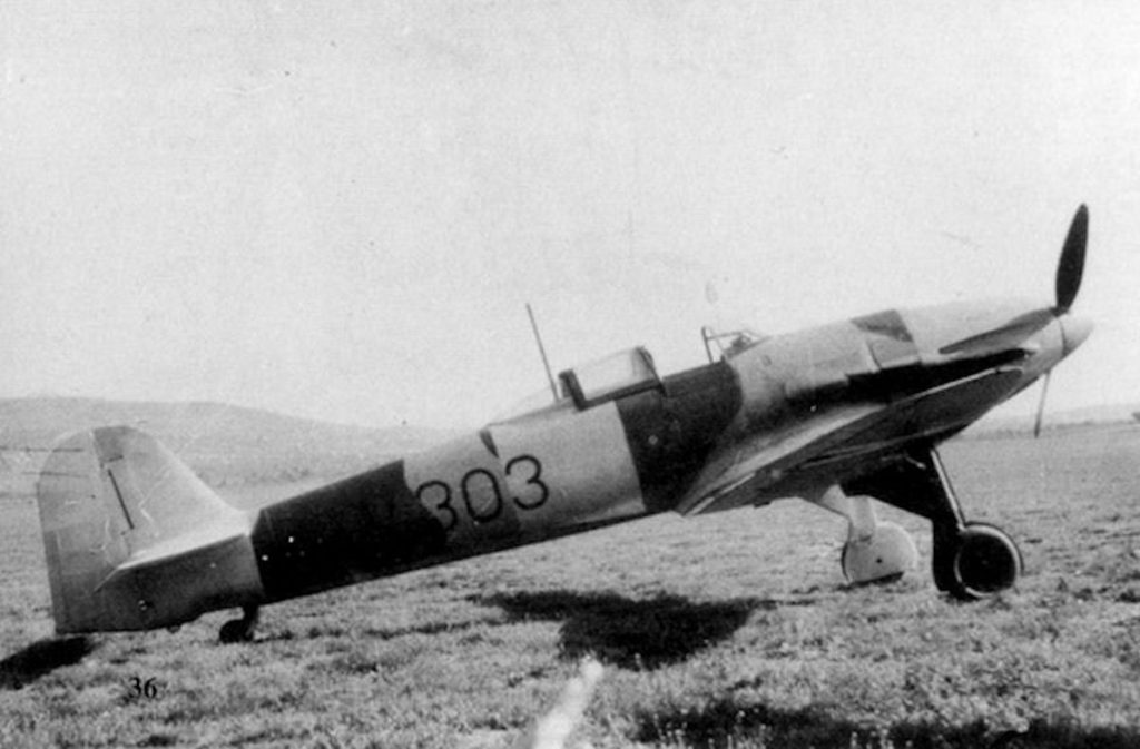 Hungarian Heinkel He 112B-1 April 1941