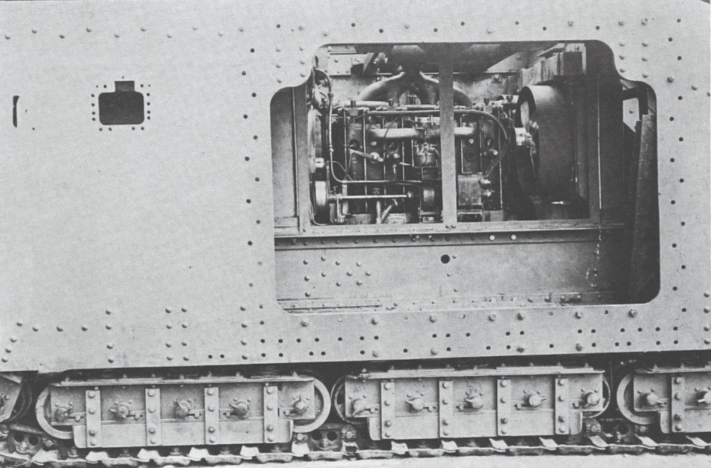 Stürmpanzerwagen A7V-U Looking Through Sponson