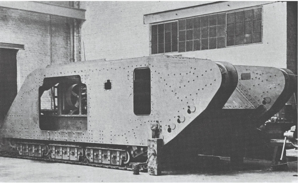 Stürmpanzerwagen A7V-U Under Construction