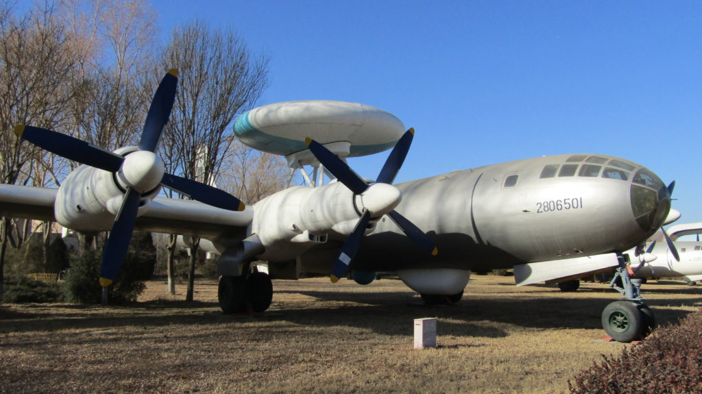 Chinese Developed KJ-1 AEWC Prototype at the China Aviation Museum, Beijing via creative commons