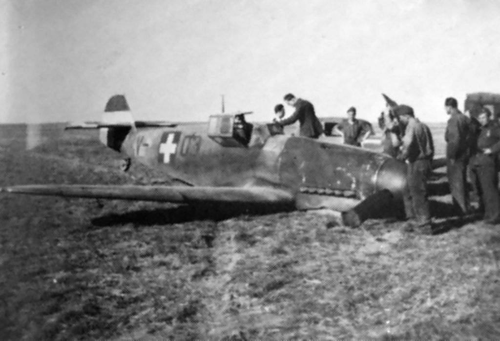 Messerschmitt Bf 109F RHAF 101.1 V +03 Debrody Hungary 1942