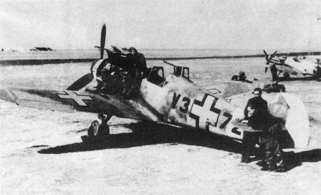 Messerschmitt Bf 109F RHAF V3+72 Hungary 1942/43