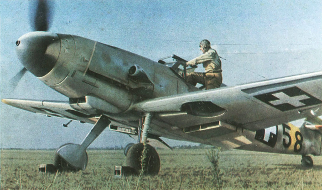 Messerschmitt Bf 109F-4 RHAF 101 V0+58 Hungary 1943