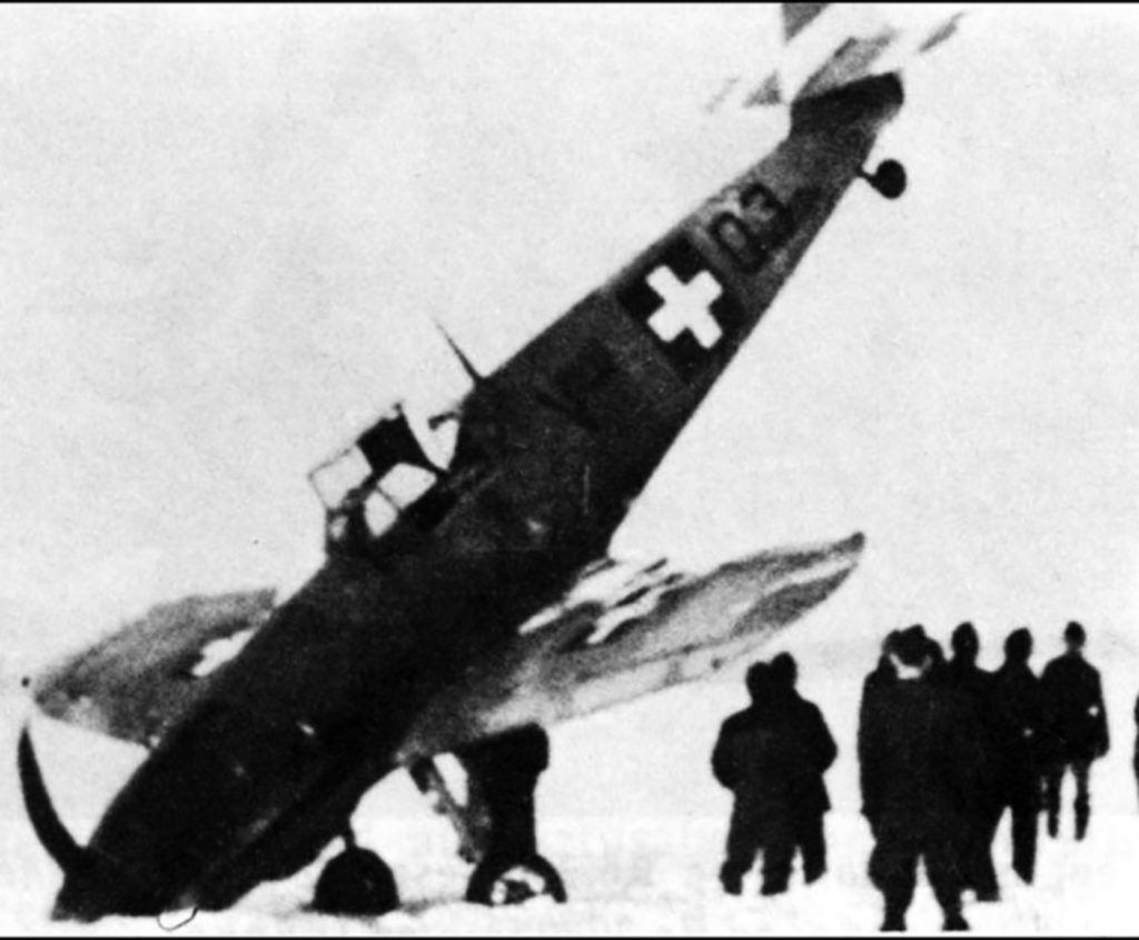 Messerschmitt Bf 109F-4 RHAF 101.1 V +03 Gyorgy Debrody Hungary 1942