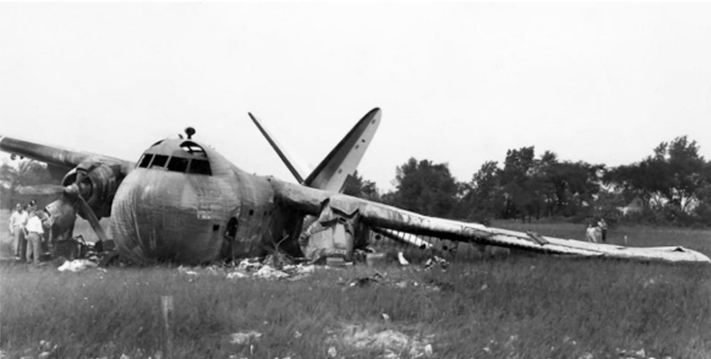 Budd RB-1 Conestoga crash 7 November 1945