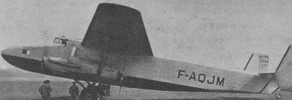 SNCAC NC.2234 F-AQJM photo from L'Aerophile March 1943