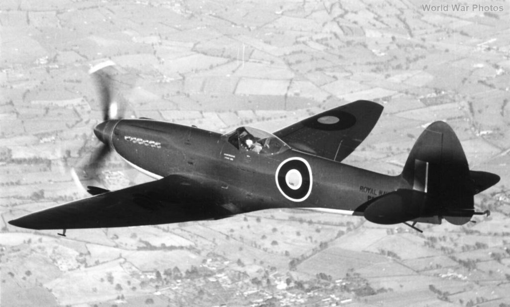 Supermarine Seafire F Mk 47 PS946 in flight