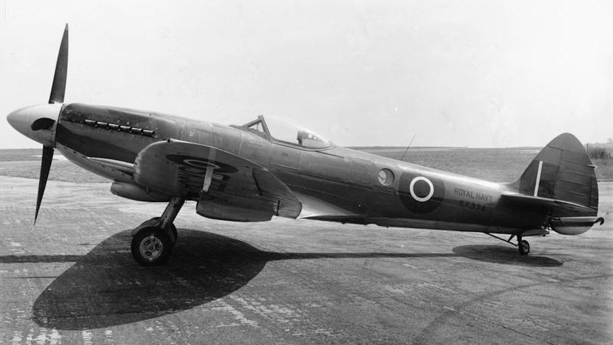 Supermarine Seafire FR Mk XVII Title