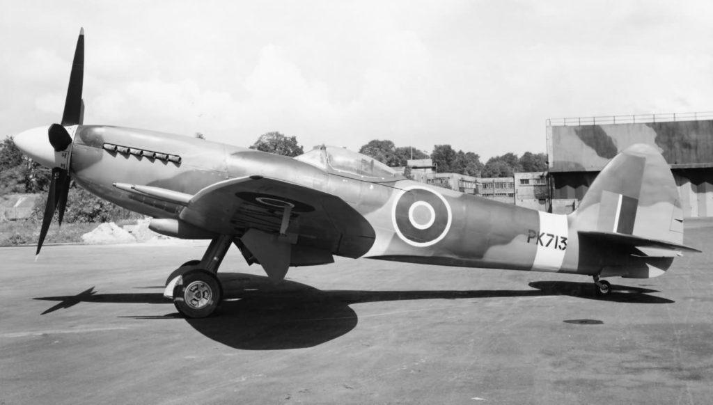 Supermarine Spitfire F Mk 24 PK713 October 1946