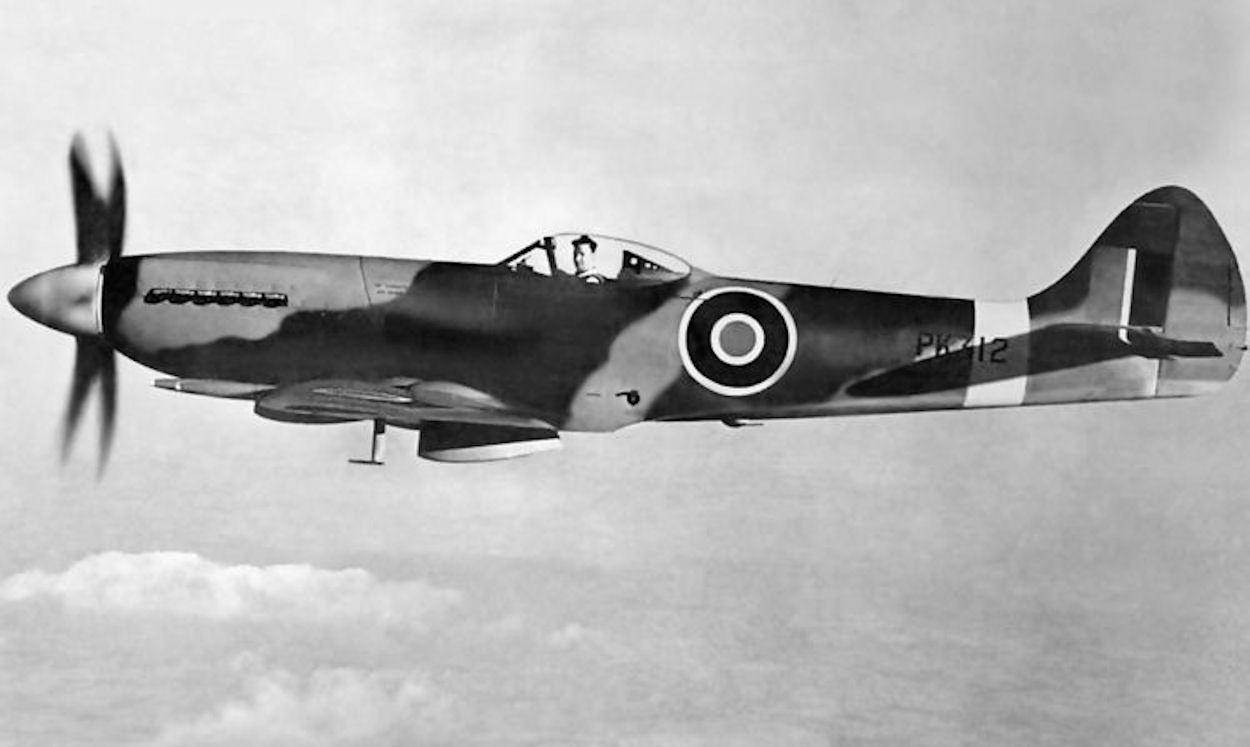 Supermarine Spitfire F. Mk 22 serial PK312