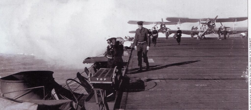 842 Squadron Fairey Swordfish on HMS Fencer