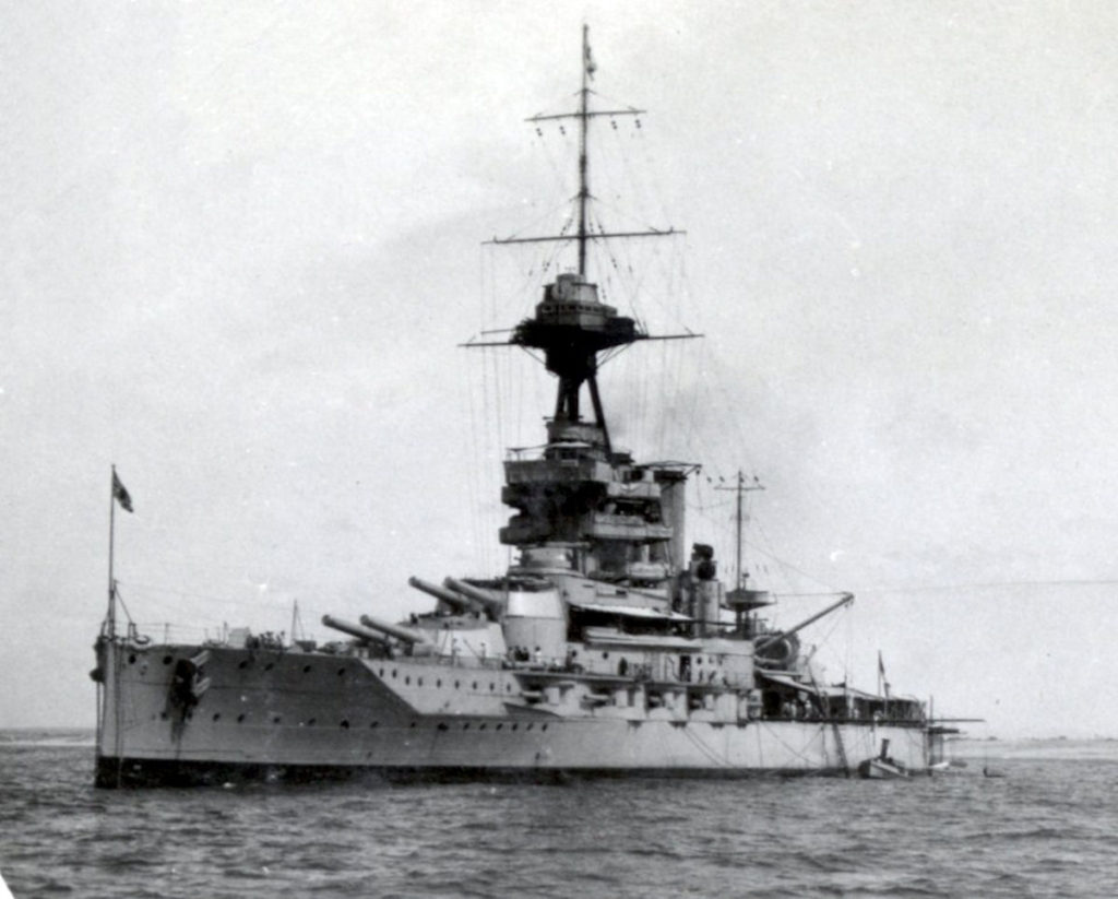 HMS Emperor of India 7 October 1920