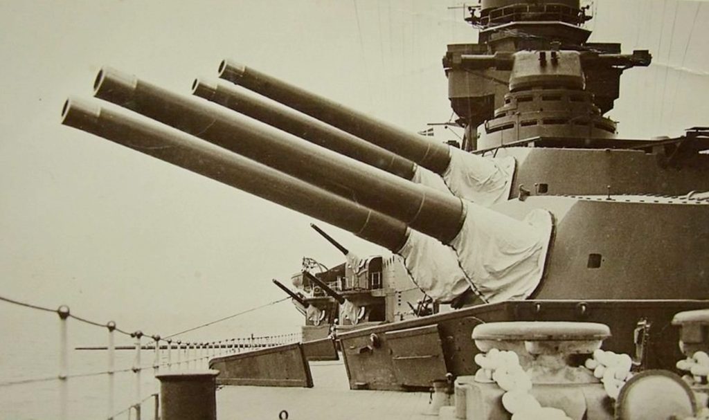 HMS Hood Main and Secondary Armament