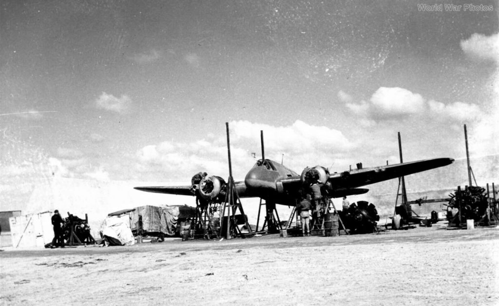 Bristol Beaufighter Mk IC T5040 of No. 252 Squadron RAF, Edcu March 1943