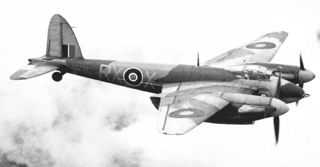 De Havilland Mosquito NF II DD739 RX-X of No. 456 Squadron RAAF