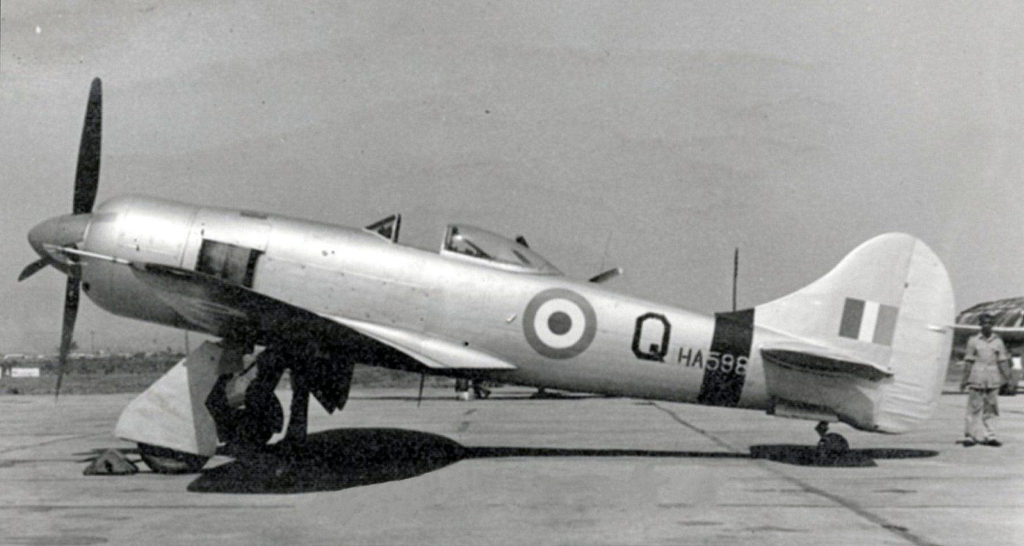 Hawker Tempest Mk.II of the Indian Air Force HA598