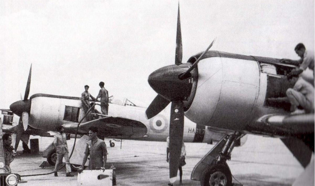 Hawker Tempest Mk.II of the Indian Air Force HA617