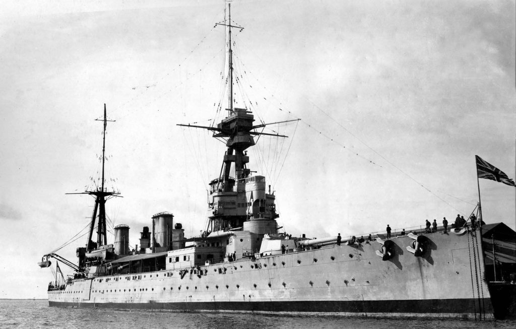 HMS New Zealand at Adelaide 25 May 1919