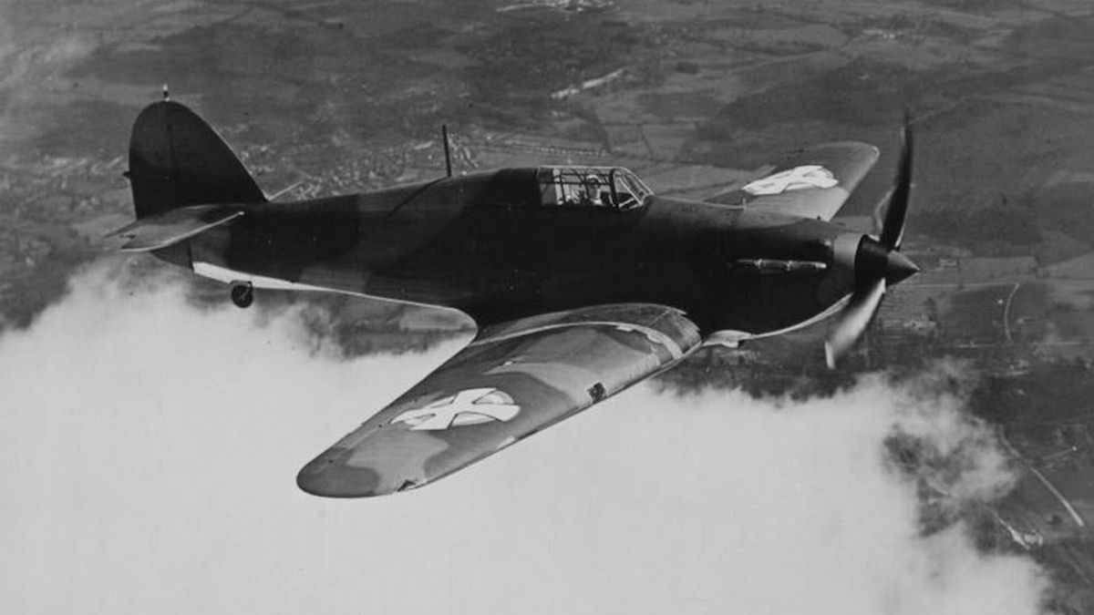 Hawker Hurricanes I Yugoslav Royal Air Force RYAF in flight 1941 01