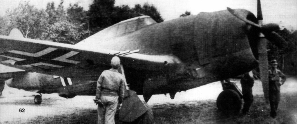 Republic P-47 Thunderbolt in German Markings