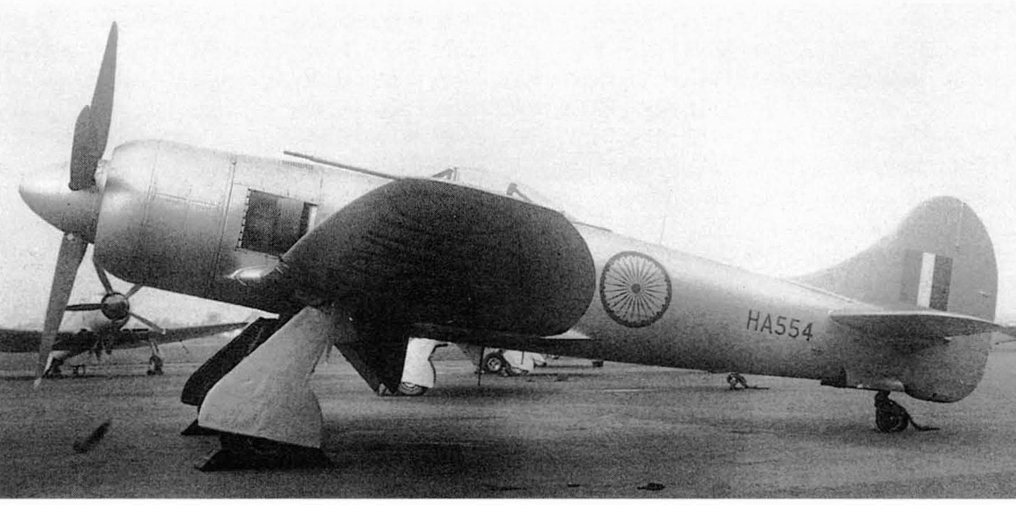 Hawker Tempest Mk.II of the Indian Air Force HA554