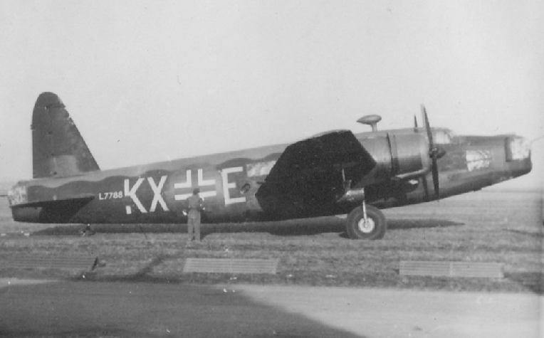 Vickers Wellington L7788 KX-E of No 311 (Czechoslovak) Squadron RAF