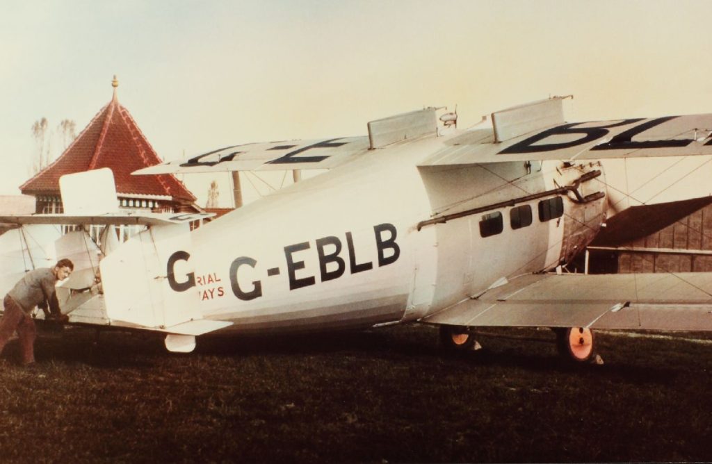 Vickers Vulcan Type 74 G-EBLB of Imperial Airways