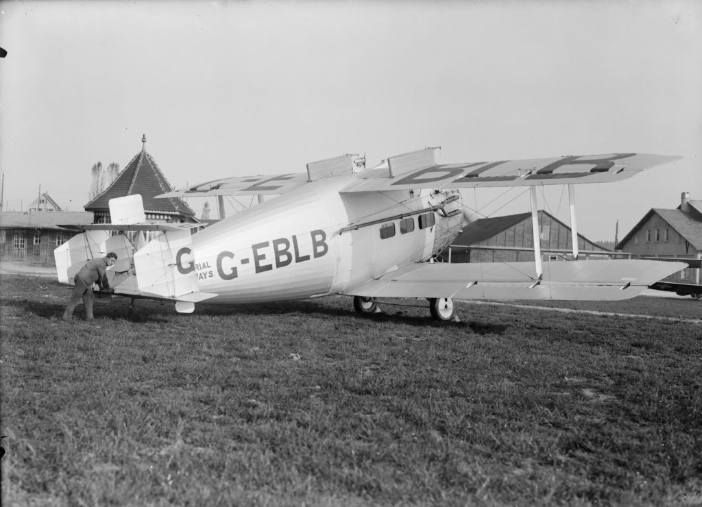 Vickers Vulcan Type 74 G-EBLB of Imperial Airways