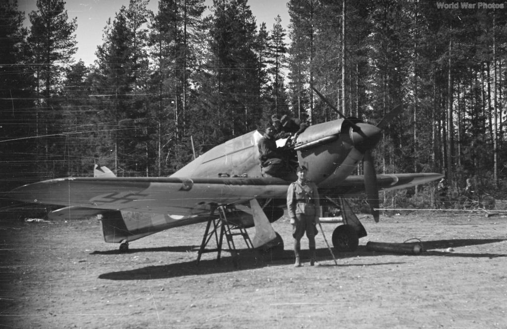 Finnish Hawker Hurricane of the Lentolaivue 10 1941