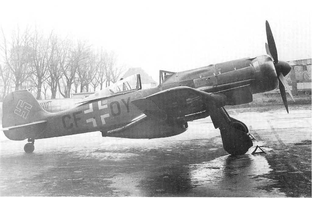 Focke Wulf Fw 190 V18U2 CF+OY WkNr 0 004