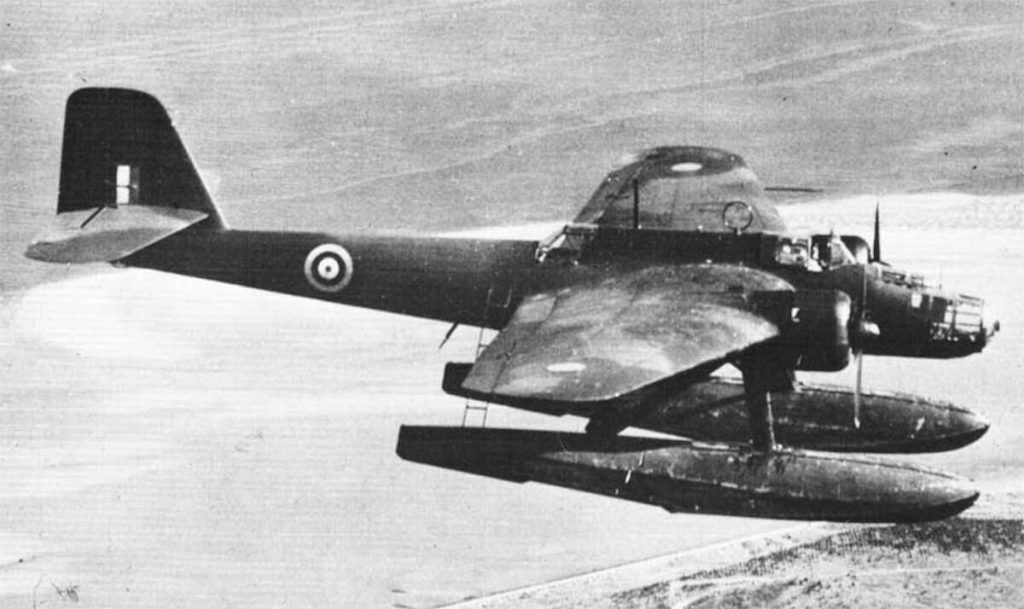 Heinkel He 115A-0 ex-Norwegian Air Force F56 one of four to escape to England in April 1940 now RAF BV186