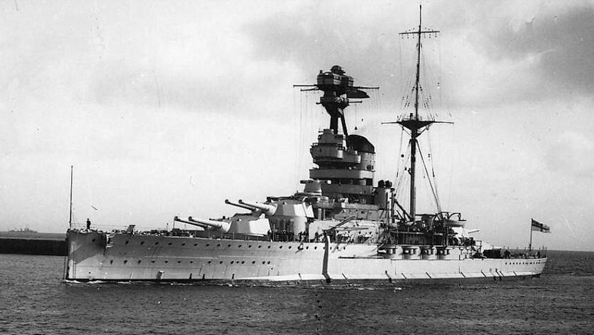 British Battleship HMS Resolution - Destination's Journey