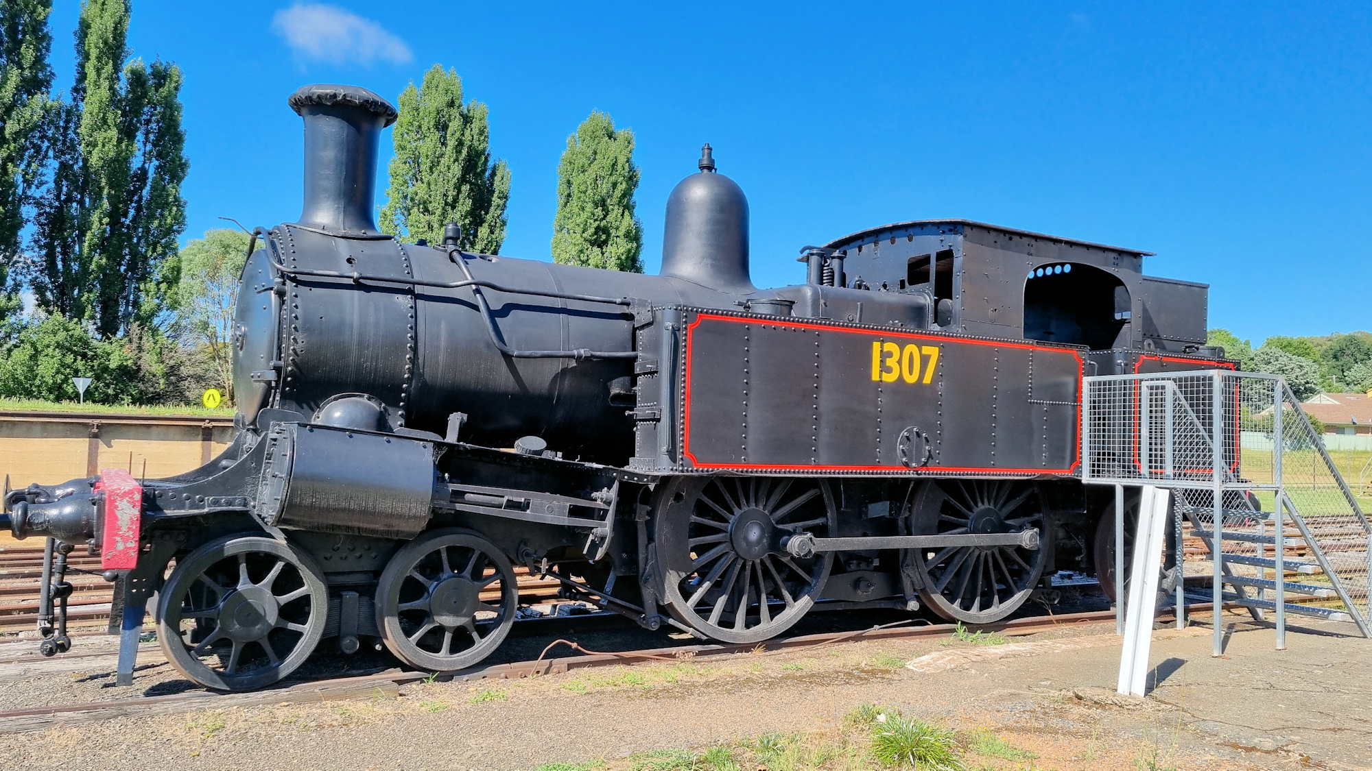 1307 Steam Locomotive Yass New South Wales