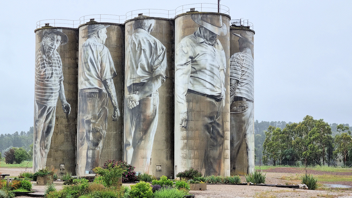 Portland Silo Art