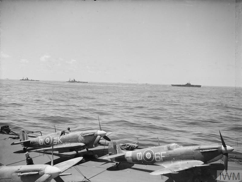 Supermarine Seafire Mk.IIC MB182 HMS Formidable July 1943 during the invasion of Sicily