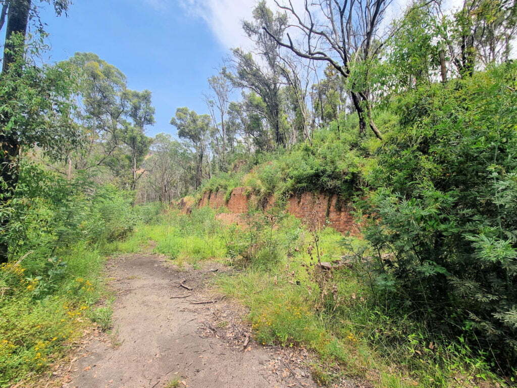 What used to be the railway siding