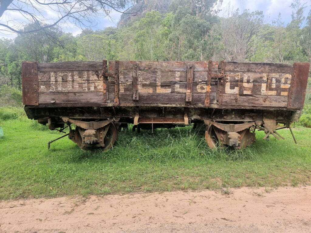 Old railway car Newness Industrial Ruins Map