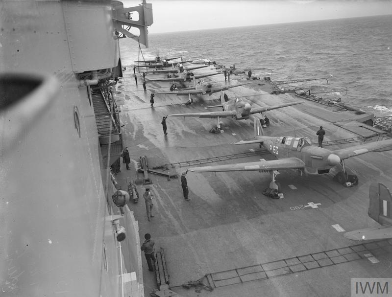 Fairey Fulmars of 809 Sqn on board HMS Victorious 28 to 31 December 1941