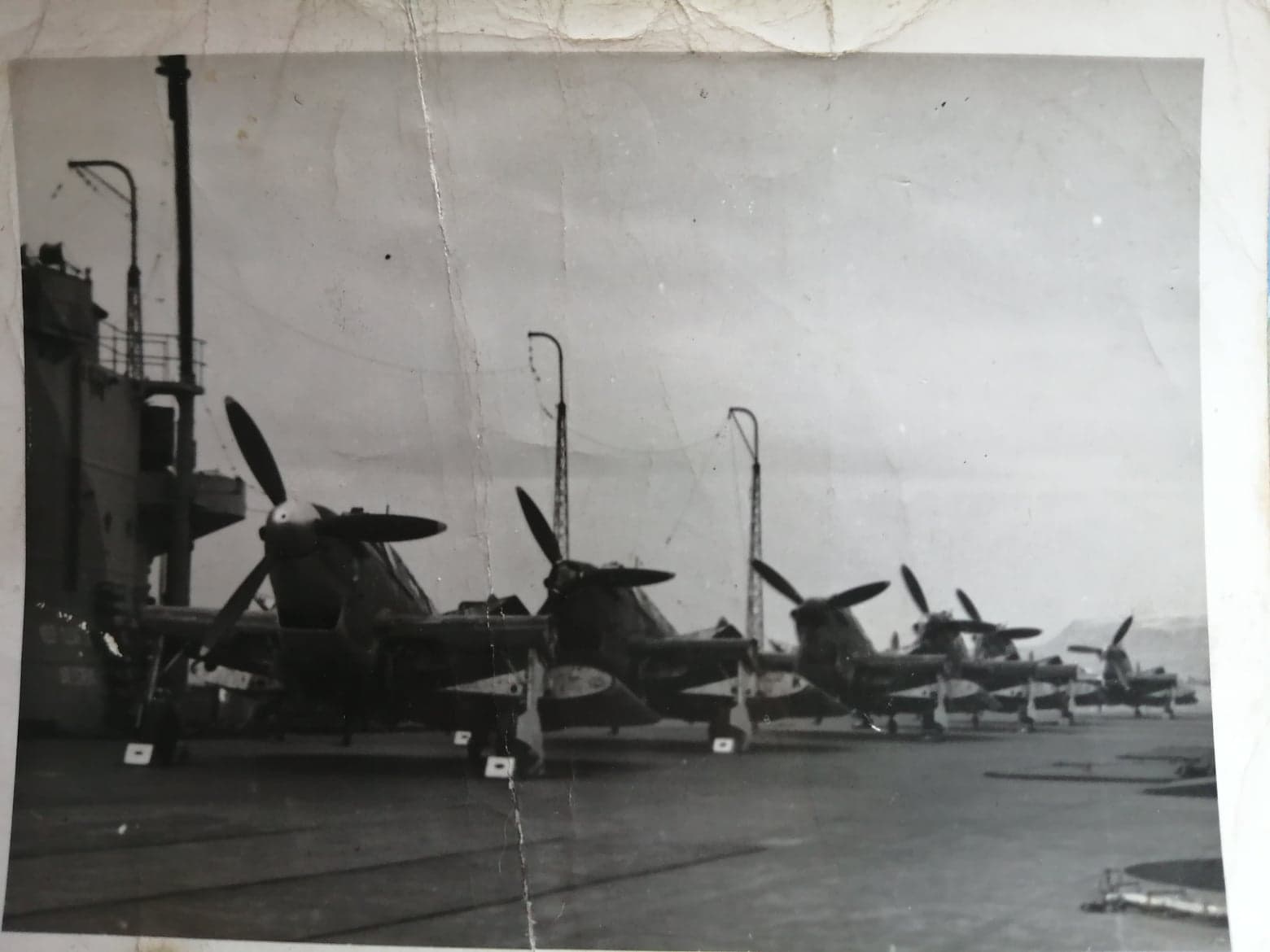 Fairey Fulmars on HMS Victorious