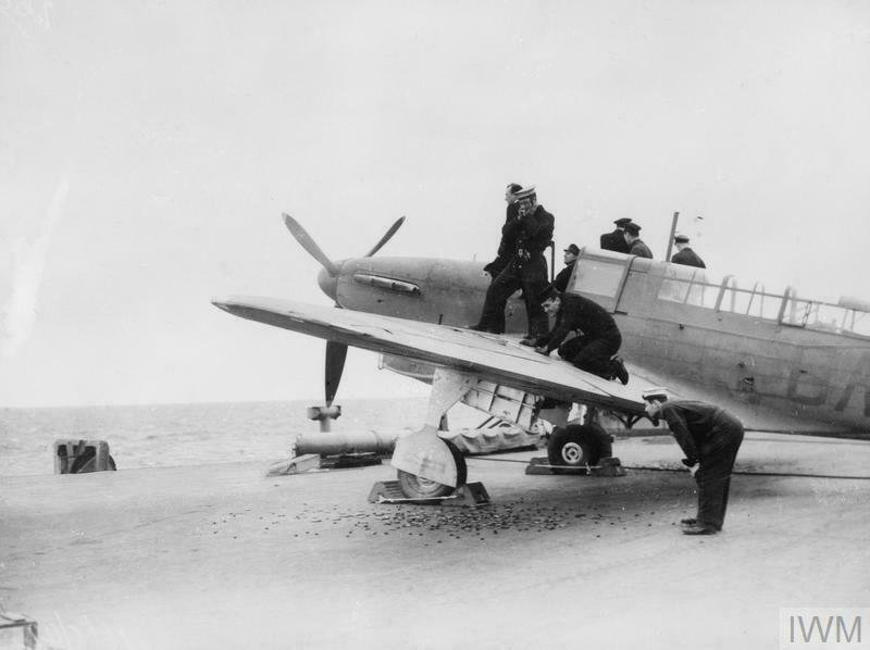 Fairey Fulmar May 1942 on HMS Victorious