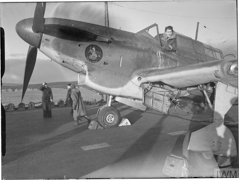 Fairey Fulmar on HMS Victorious