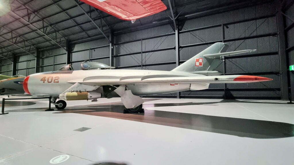 Mikoyan-Gurevich MiG-17F at Hunter Warbirds